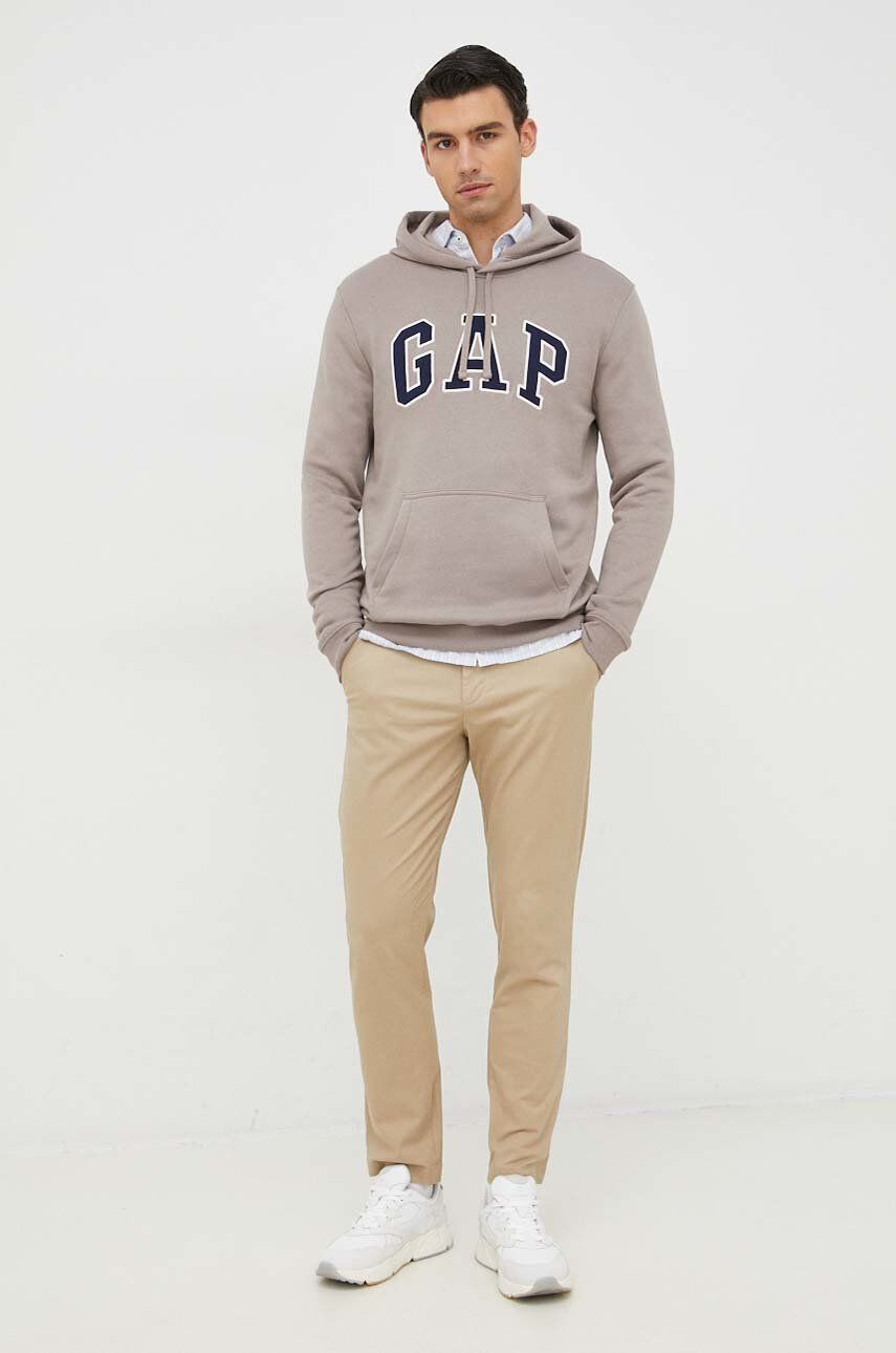 Gap pantaloni barbati culoarea bej mulata - Pled.ro