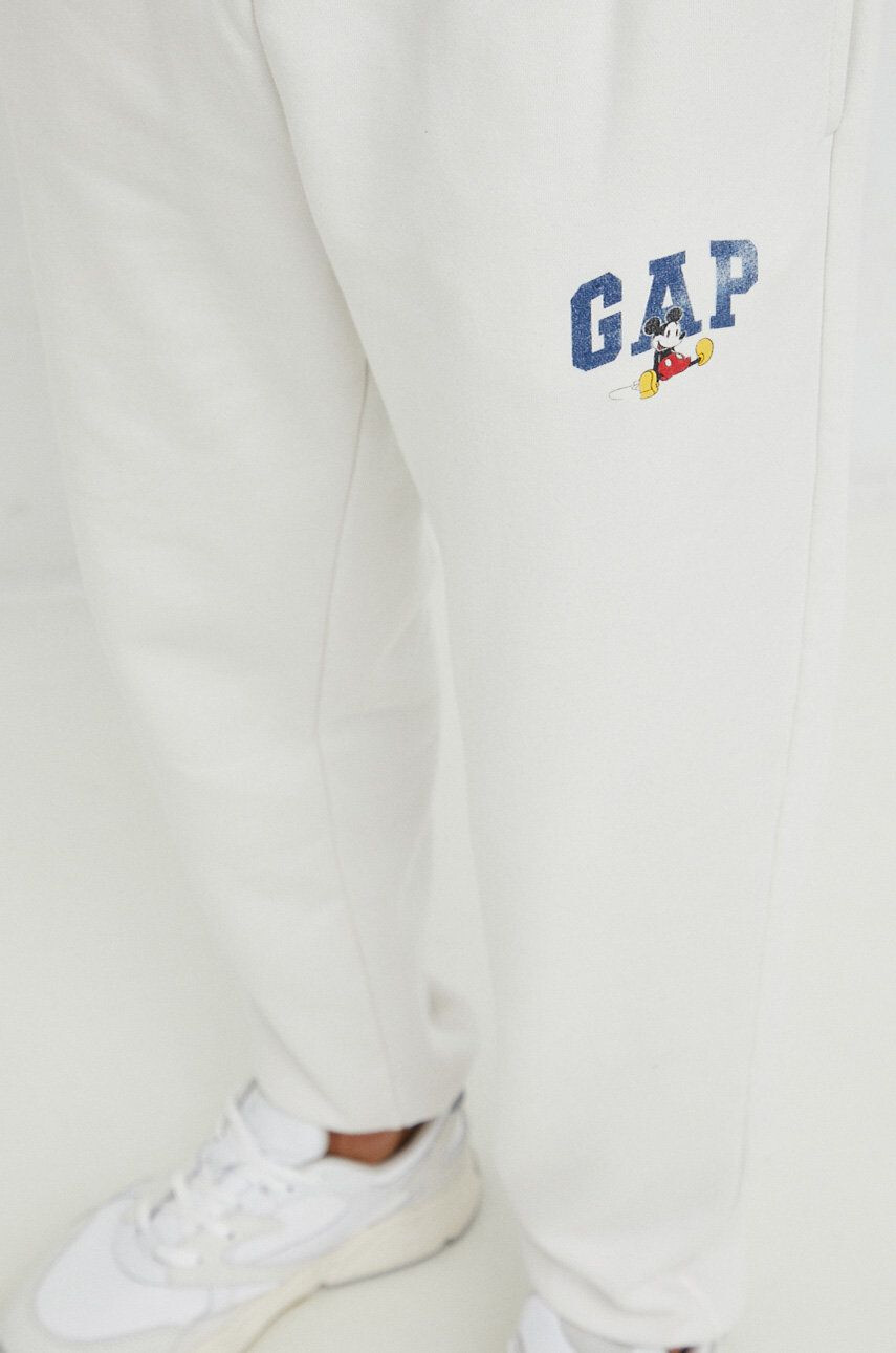 Gap pantaloni barbati culoarea negru cu imprimeu - Pled.ro