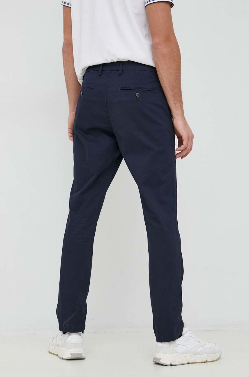 Gap pantaloni barbati culoarea albastru marin drept - Pled.ro