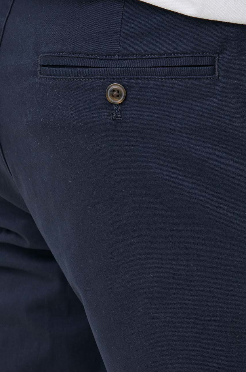 Gap pantaloni barbati culoarea albastru marin drept - Pled.ro