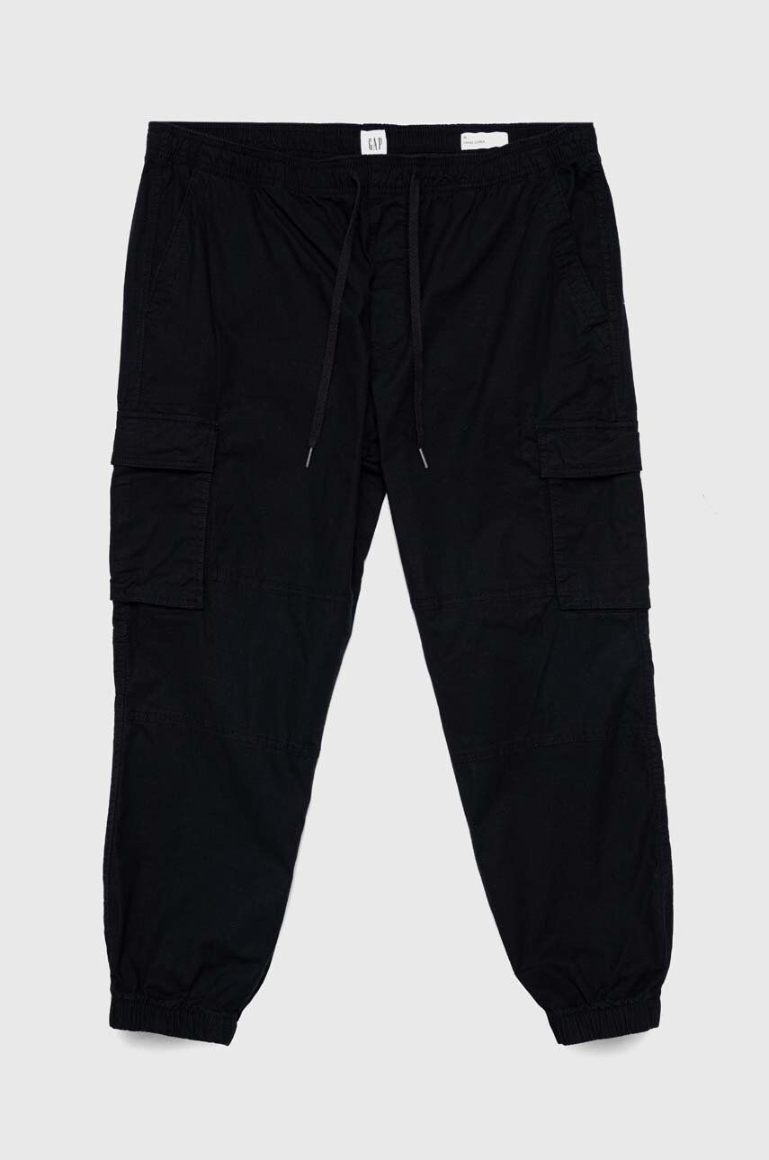 Gap pantaloni barbati culoarea negru - Pled.ro