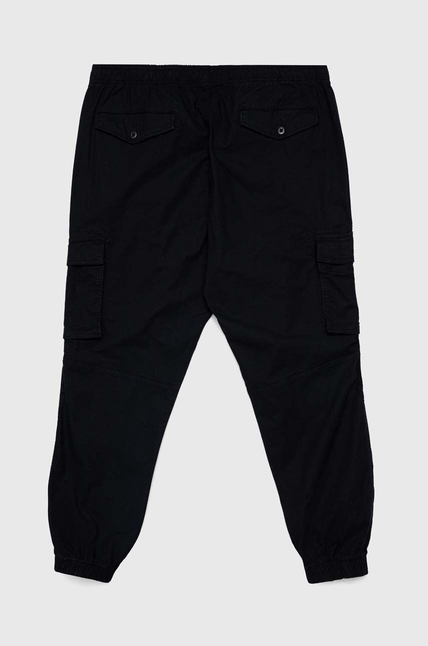 Gap pantaloni barbati culoarea negru - Pled.ro