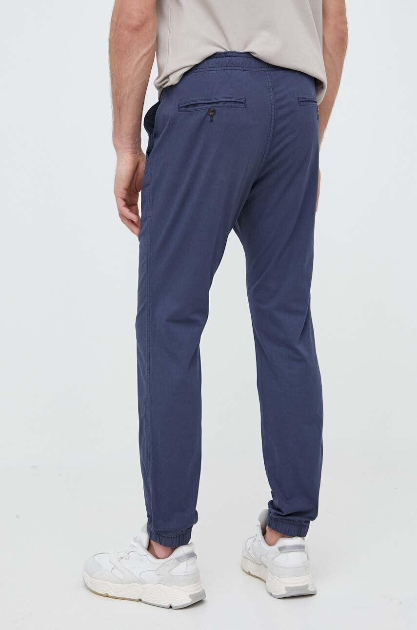 Gap pantaloni barbati culoarea albastru marin - Pled.ro