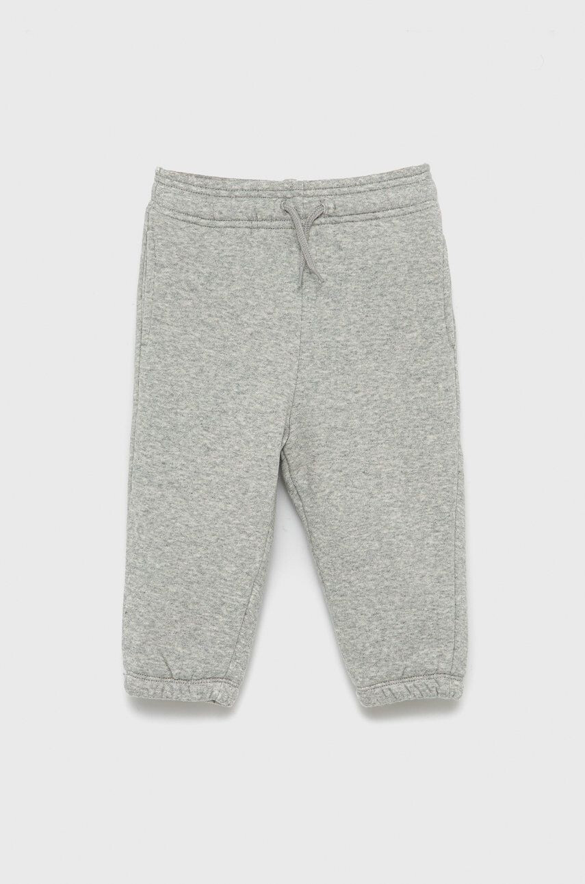 Gap Pantaloni copii culoarea gri material neted - Pled.ro