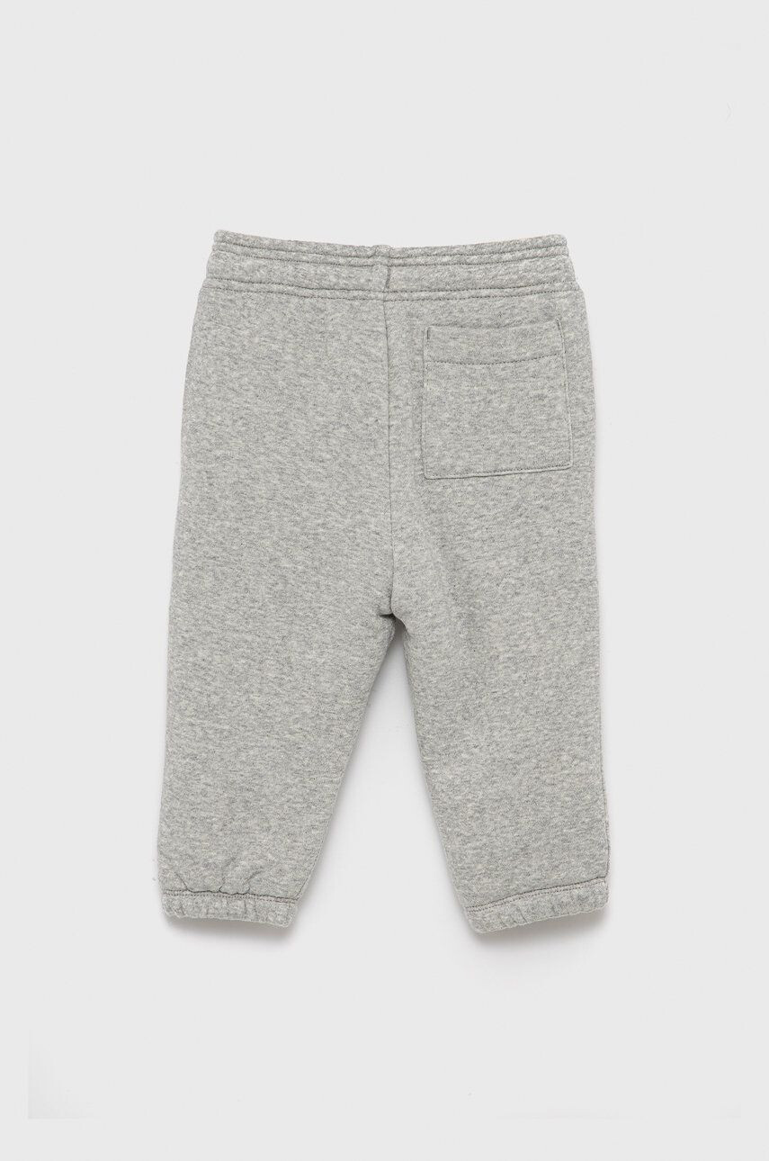 Gap Pantaloni copii culoarea gri material neted - Pled.ro