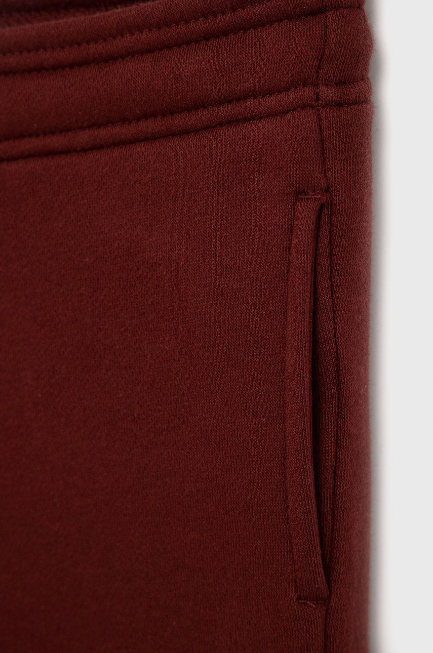 Gap Pantaloni copii culoarea bordo material neted - Pled.ro