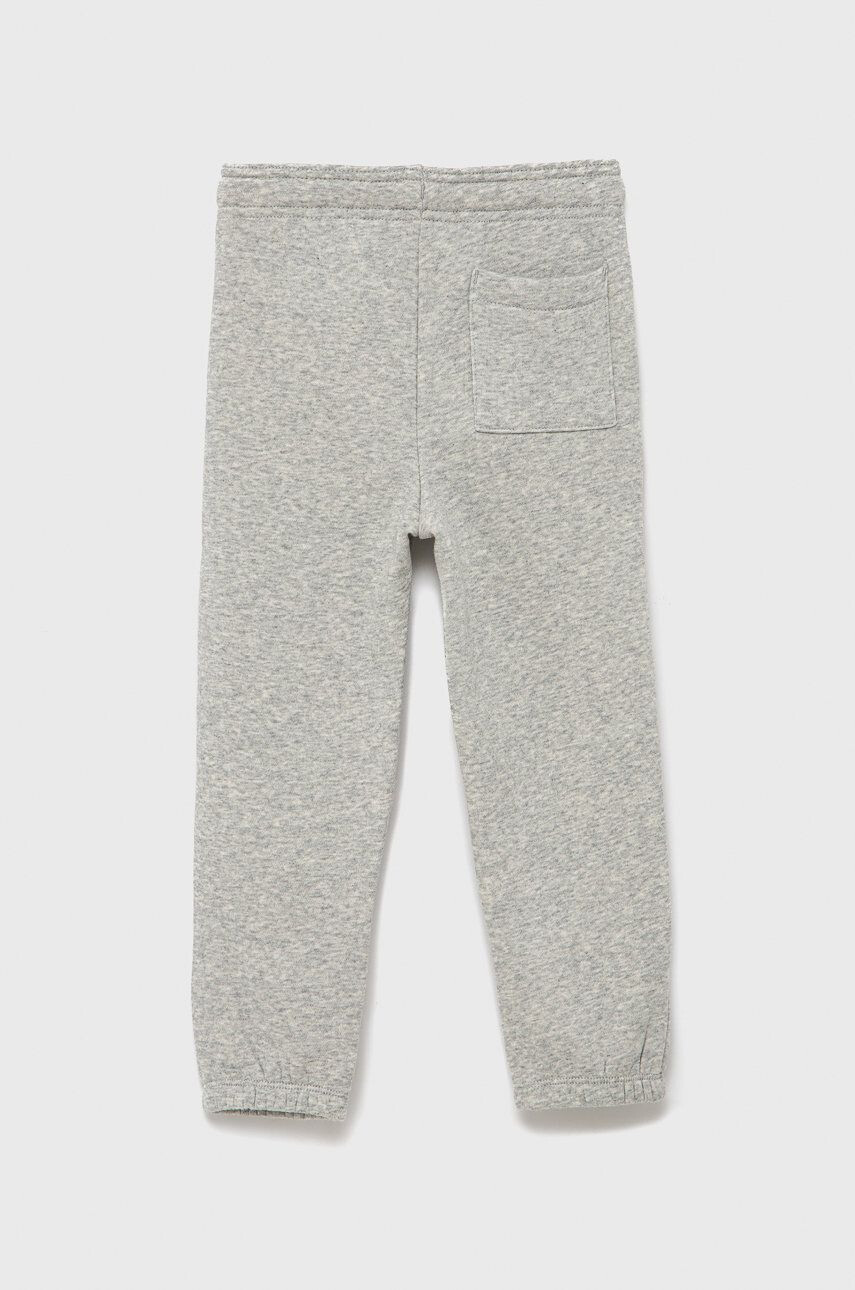 Gap pantaloni copii culoarea gri melanj - Pled.ro