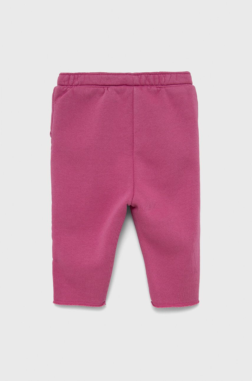 Gap pantaloni copii culoarea albastru marin neted - Pled.ro