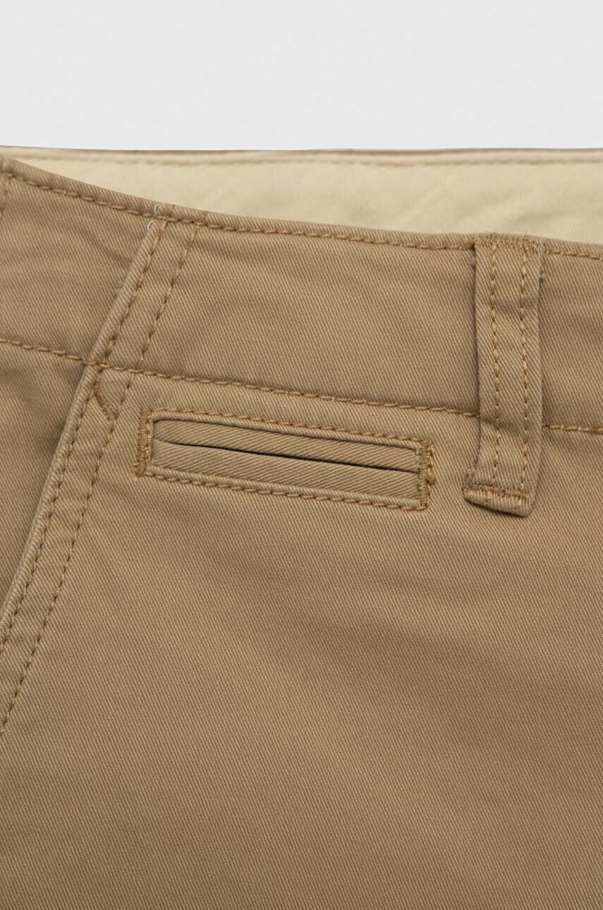 Gap pantaloni copii culoarea maro neted - Pled.ro