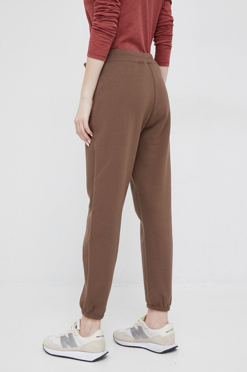 Gap pantaloni de trening culoarea maro neted - Pled.ro