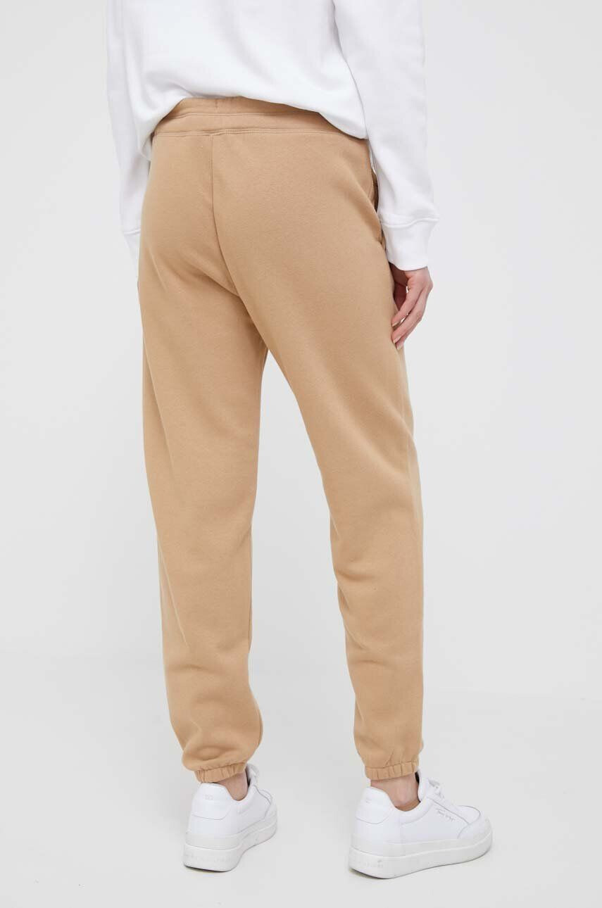 Gap pantaloni de trening culoarea maro neted - Pled.ro