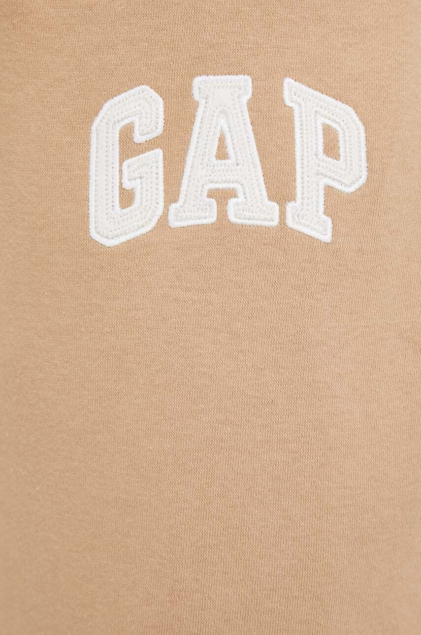 Gap pantaloni de trening culoarea maro neted - Pled.ro