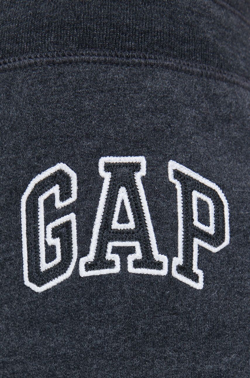 Gap pantaloni de trening femei culoarea gri cu imprimeu - Pled.ro