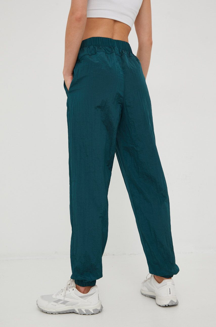 Gap pantaloni de trening femei culoarea verde neted - Pled.ro