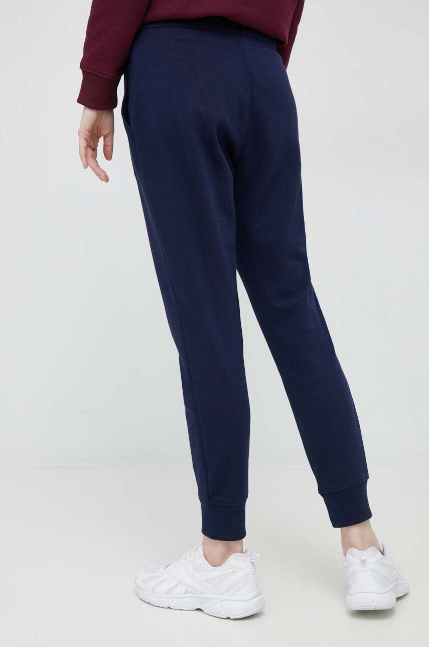 Gap pantaloni de trening culoarea albastru marin neted - Pled.ro