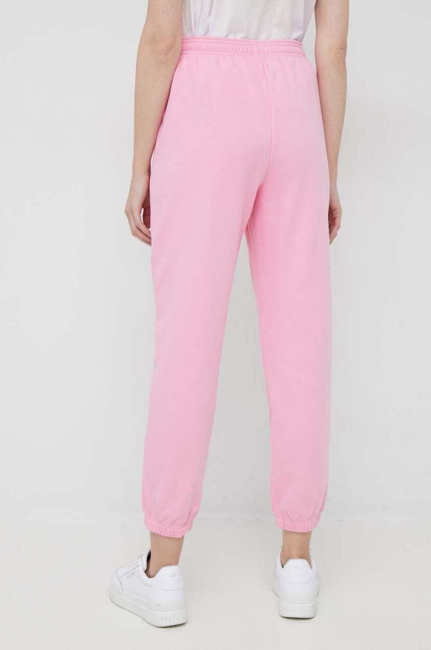 Gap pantaloni de trening culoarea roz cu imprimeu - Pled.ro