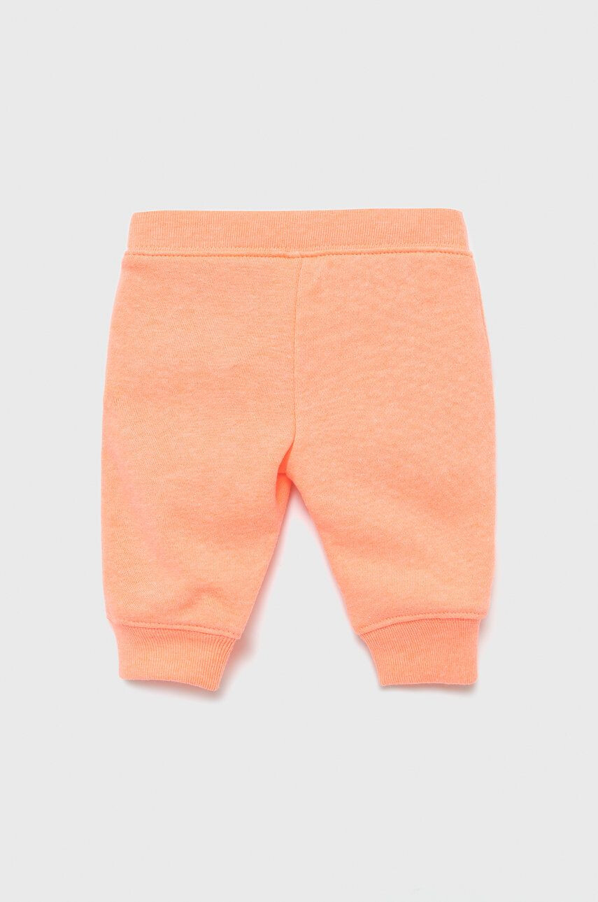 Gap pantaloni de trening pentru copii culoarea roz cu imprimeu - Pled.ro