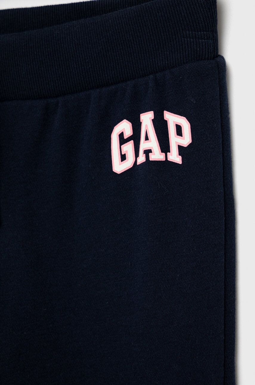 Gap pantaloni de trening pentru copii culoarea gri neted - Pled.ro