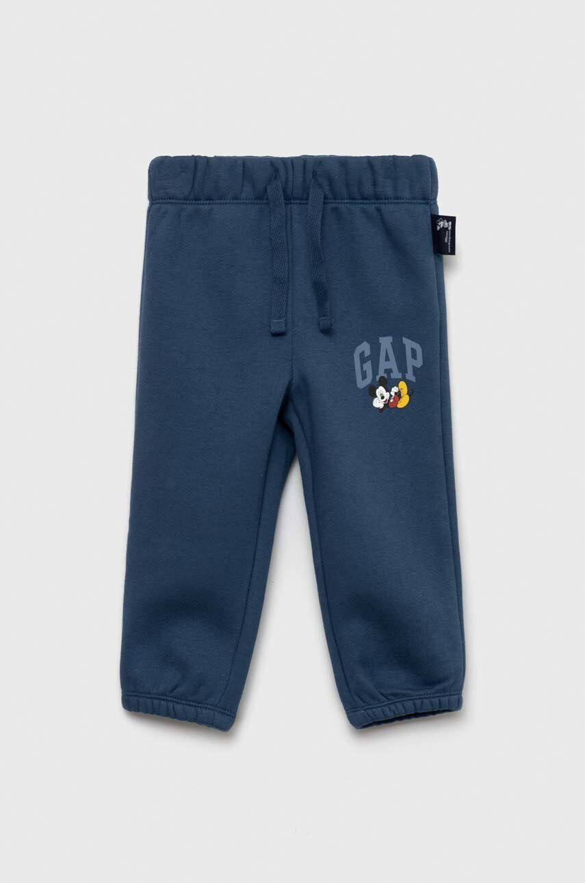 Gap pantaloni de trening pentru copii X Disney neted - Pled.ro