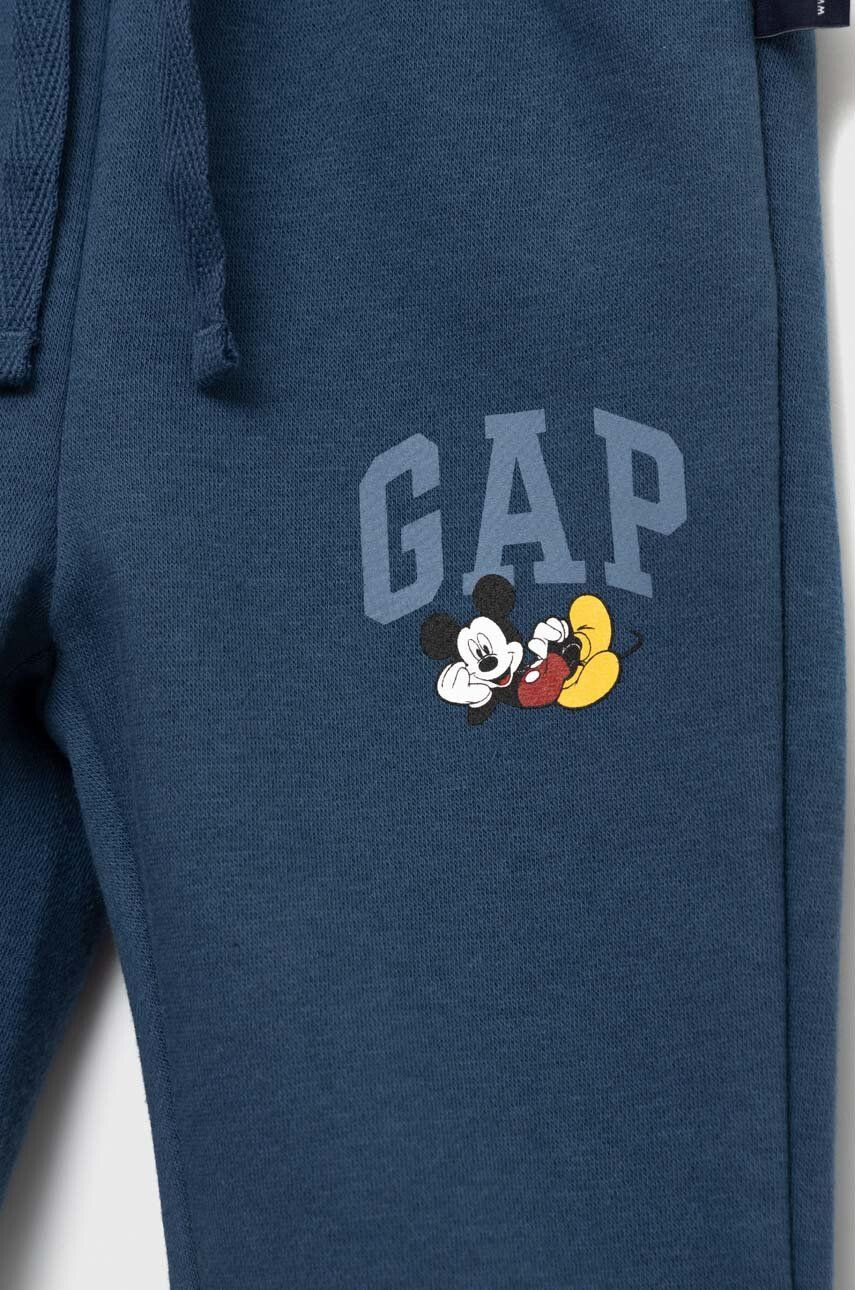 Gap pantaloni de trening pentru copii X Disney neted - Pled.ro