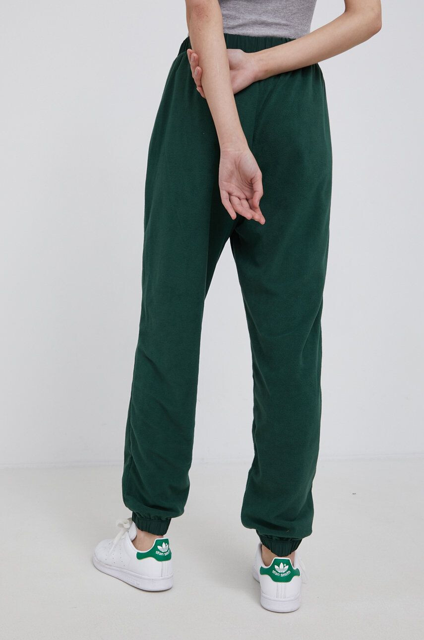 Gap Pantaloni reversibili femei culoarea verde jogger medium waist - Pled.ro