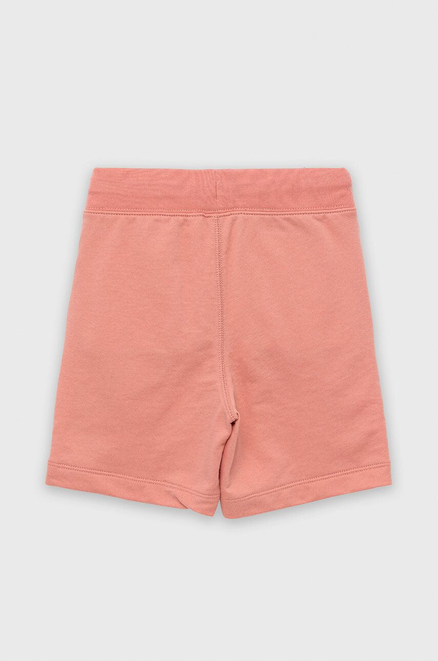 Gap pantaloni scurti copii culoarea violet cu imprimeu talie reglabila - Pled.ro