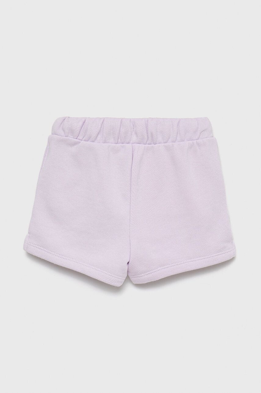 Gap pantaloni scurti copii culoarea roz cu imprimeu talie reglabila - Pled.ro