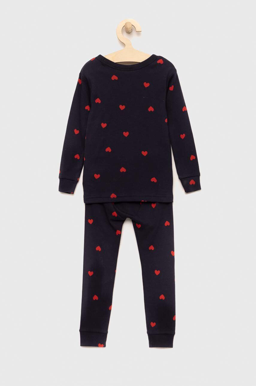 Gap pijamale de bumbac pentru copii culoarea albastru marin modelator - Pled.ro