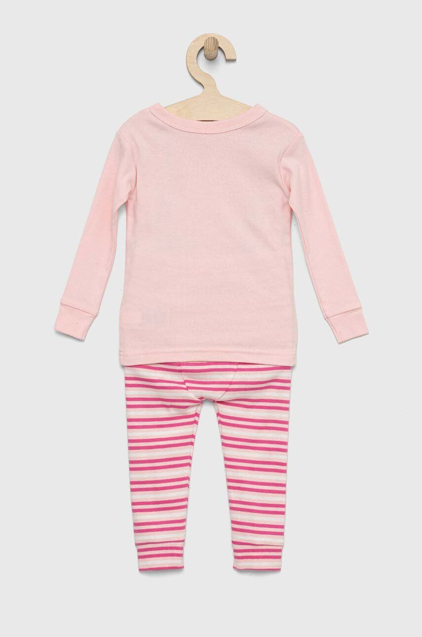 Gap pijamale de bumbac pentru copii culoarea roz modelator - Pled.ro