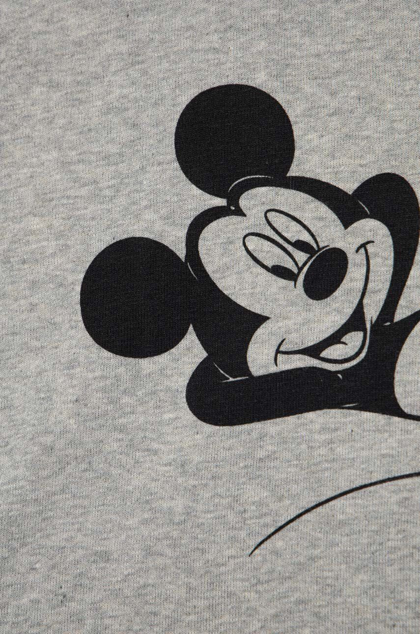 Gap pijamale de bumbac pentru copii X Disney culoarea gri modelator - Pled.ro