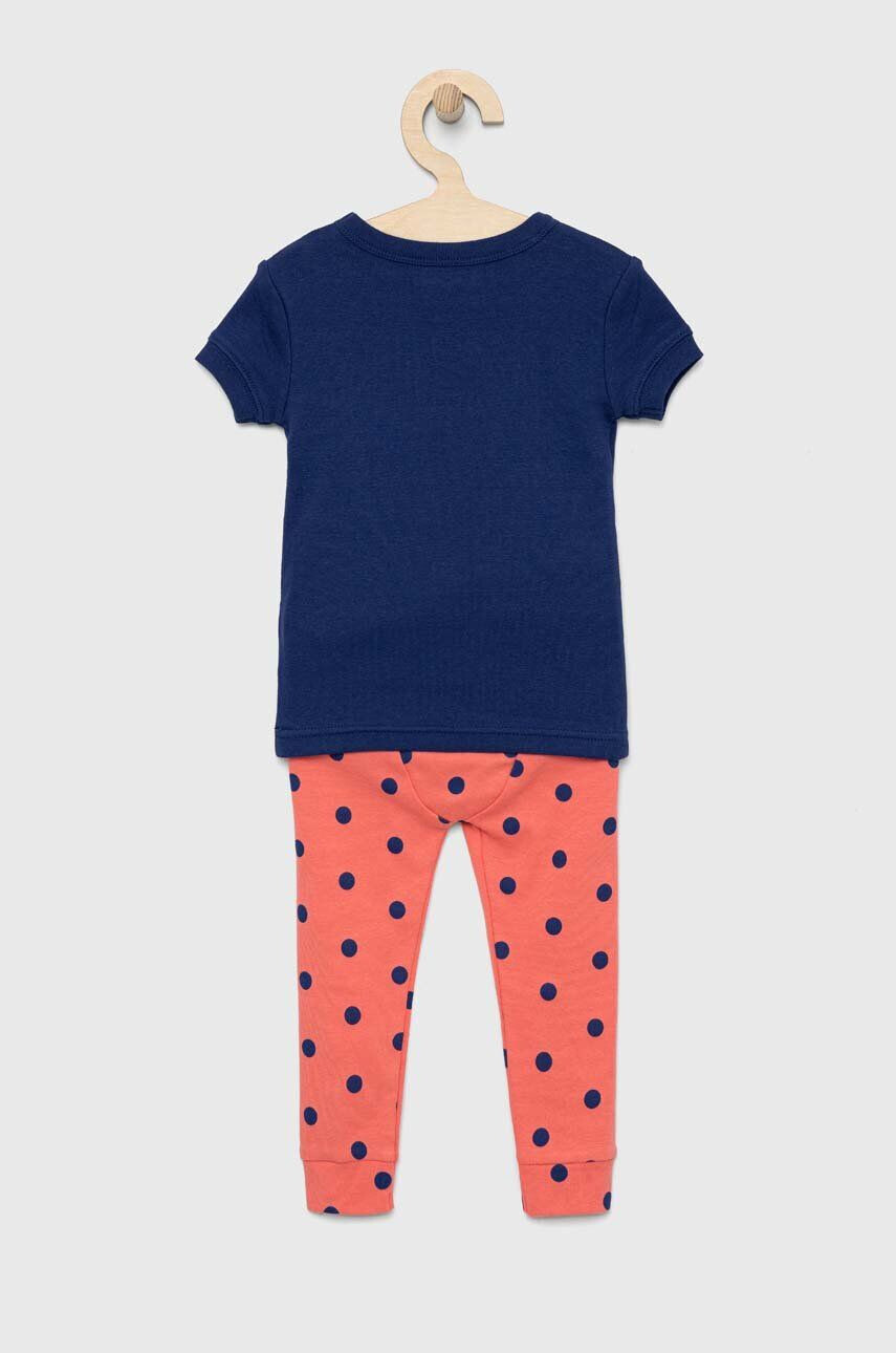 Gap pijamale de bumbac pentru copii x Disney culoarea albastru marin modelator - Pled.ro