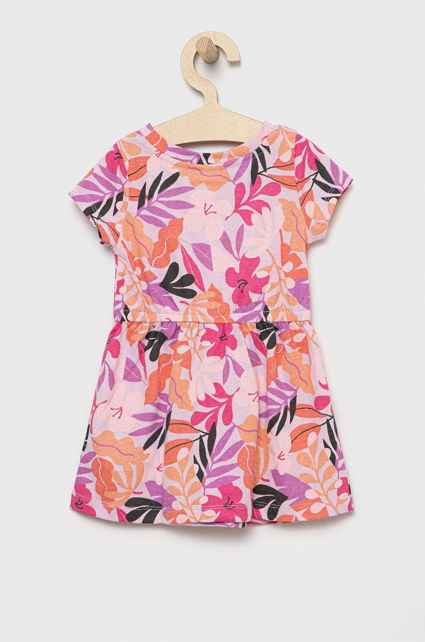 Gap rochie din bumbac pentru copii midi drept - Pled.ro