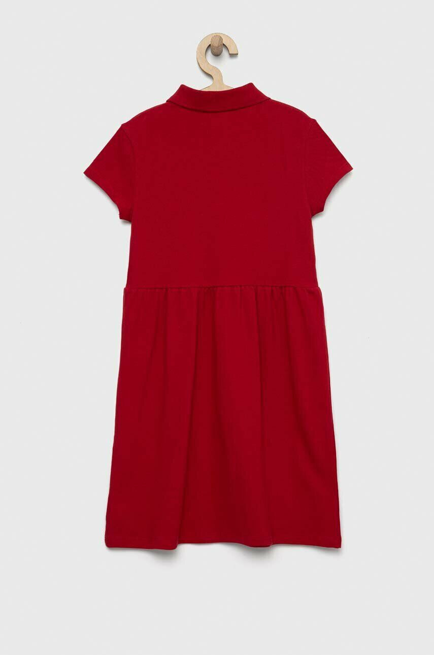 Gap rochie fete culoarea rosu mini evazati - Pled.ro