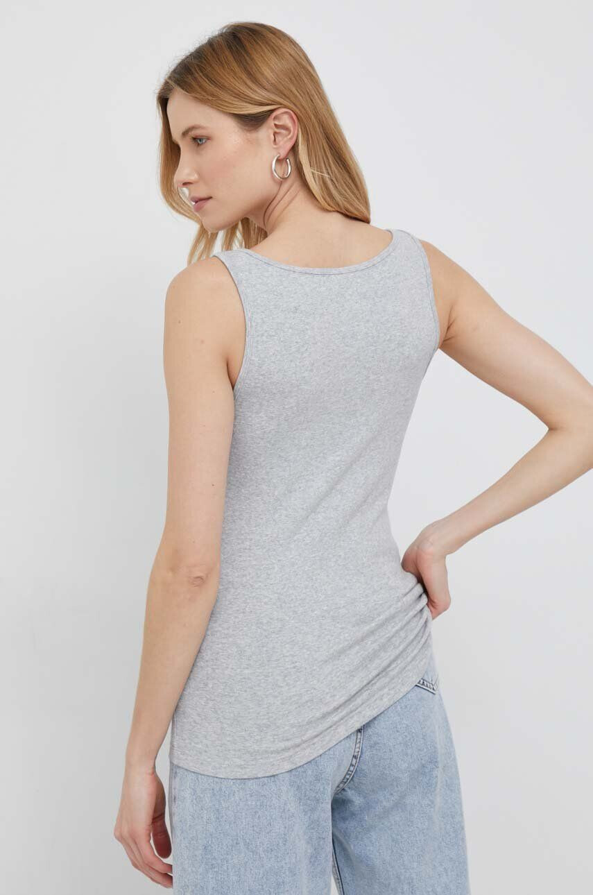 Gap top femei culoarea gri - Pled.ro