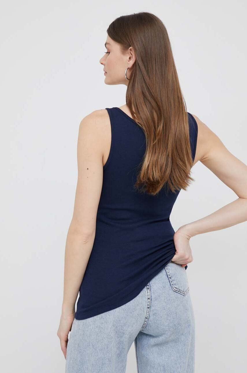 Gap top femei culoarea albastru marin - Pled.ro