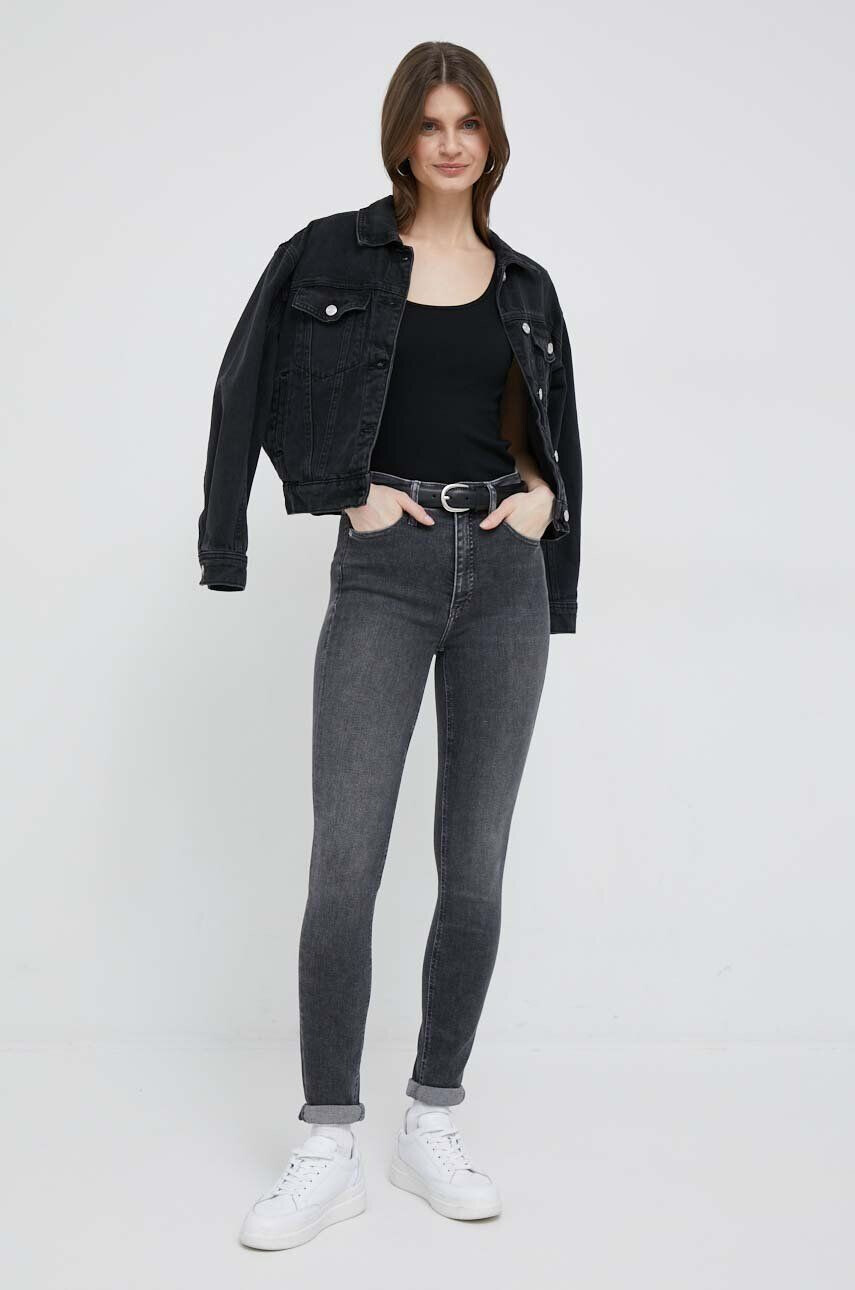 Gap top femei culoarea negru - Pled.ro