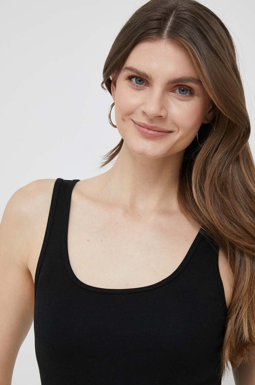 Gap top femei culoarea negru - Pled.ro