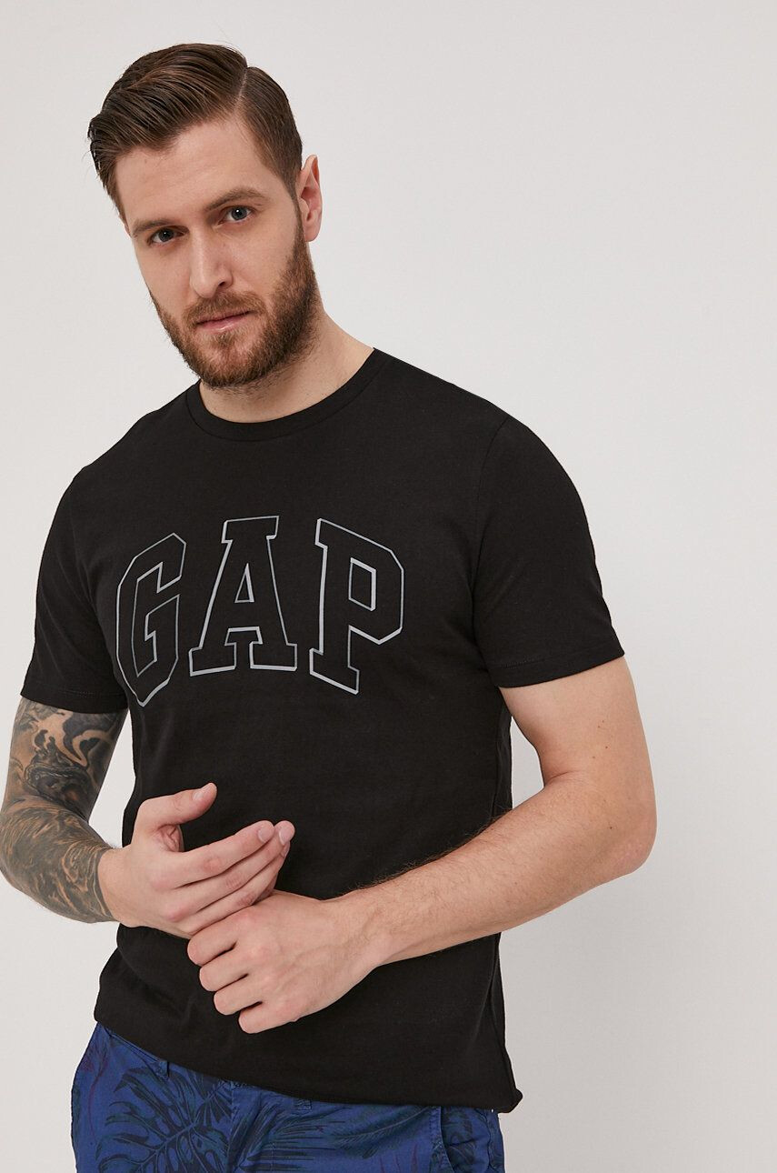 Gap tricou femei culoarea alb - Pled.ro