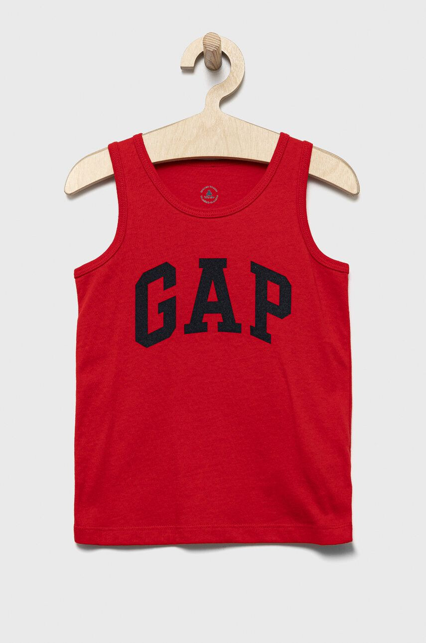 Gap tricou de bumbac pentru copii (2-pack) melanj - Pled.ro