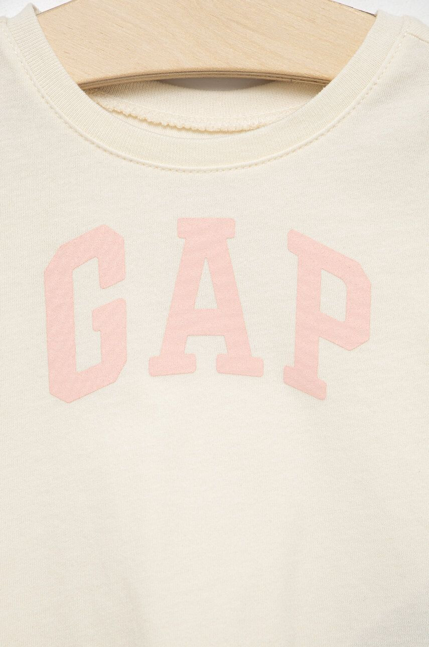 Gap tricou de bumbac pentru copii culoarea roz - Pled.ro