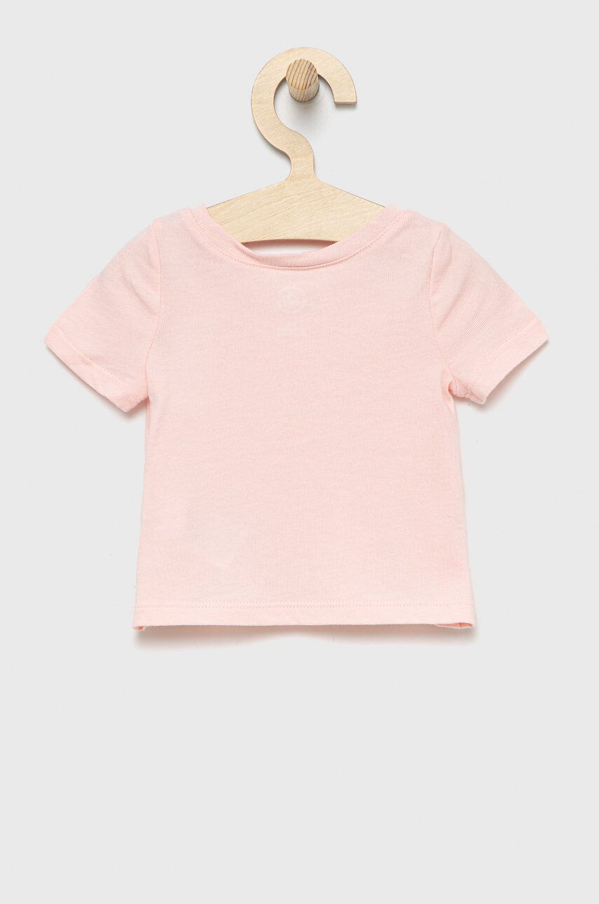 Gap tricou de bumbac pentru copii culoarea roz - Pled.ro