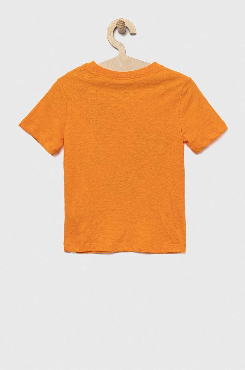 Gap tricou de bumbac pentru copii x Disney culoarea portocaliu cu imprimeu - Pled.ro