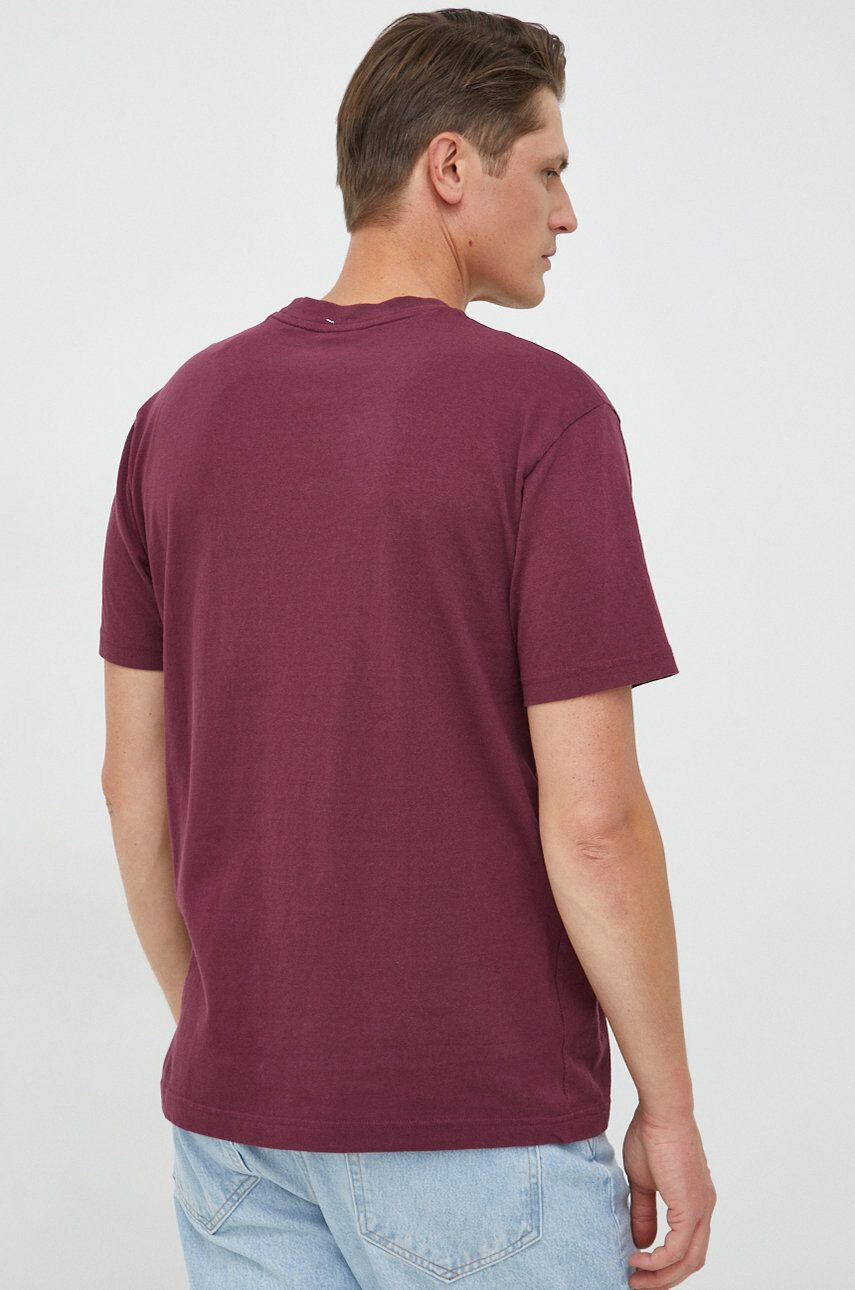 Gap tricou din bumbac culoarea violet cu imprimeu - Pled.ro