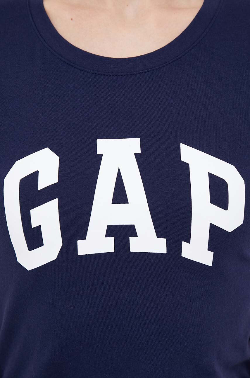 Gap tricou din bumbac 2-pack culoarea bej - Pled.ro