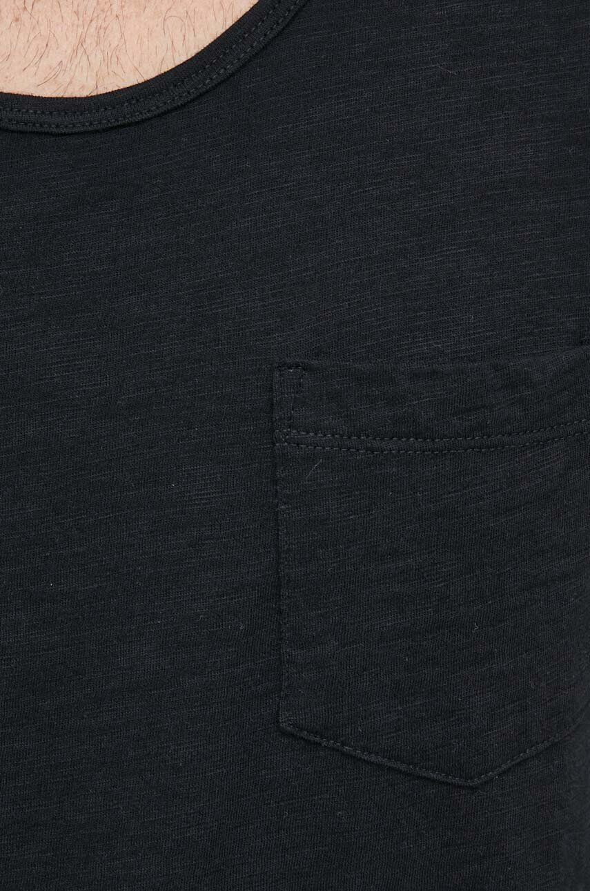 Gap tricou din bumbac culoarea negru - Pled.ro