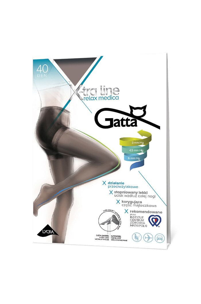 Gatta Ciorapi X-tra Line Relax Medica 40 DEN - Pled.ro