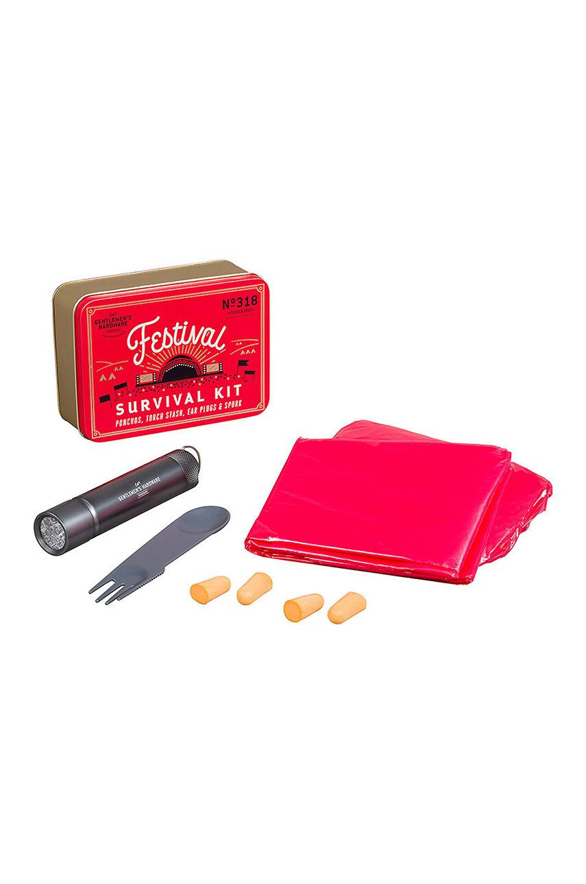 Gentlemen's Hardware Gentelmen's Hardware trusă de festival Festival Survival Kit - Pled.ro