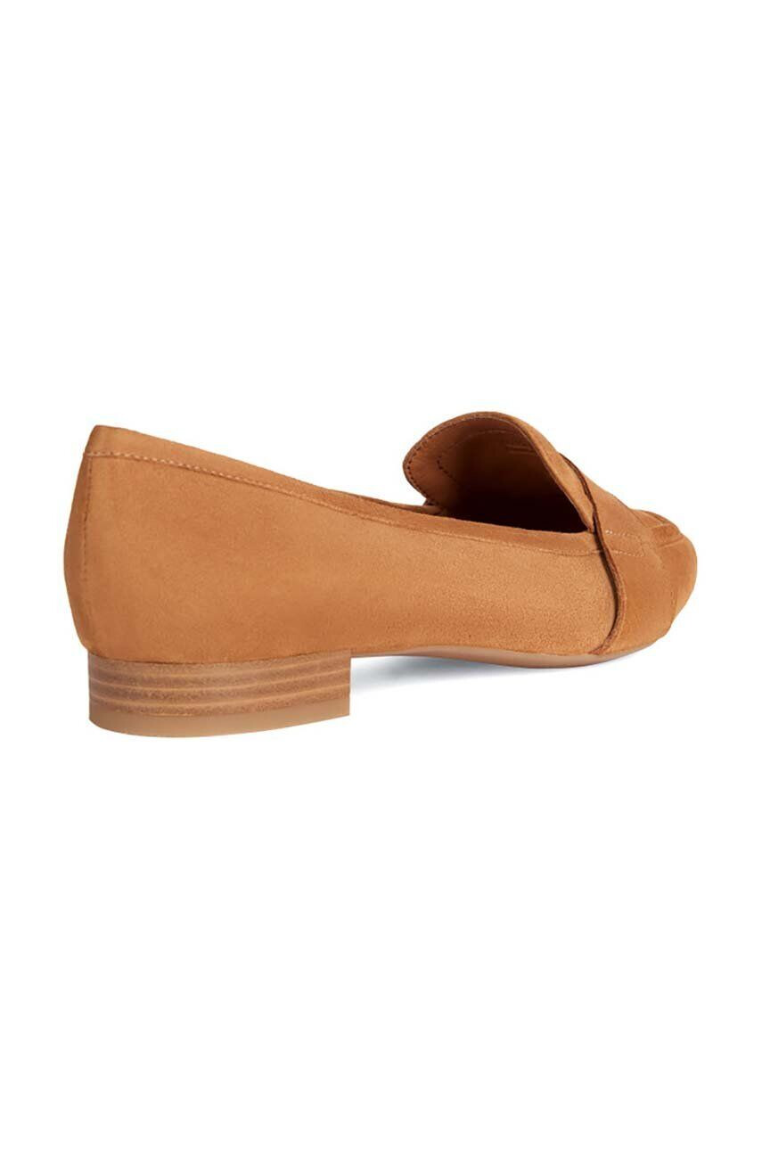 Geox mocasini din piele intoarsa D CHARYSSA A culoarea maro D359BA 00021 C5006 - Pled.ro