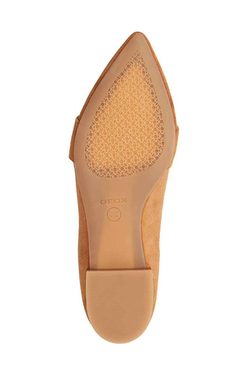 Geox mocasini din piele intoarsa D CHARYSSA A culoarea maro D359BA 00021 C5006 - Pled.ro