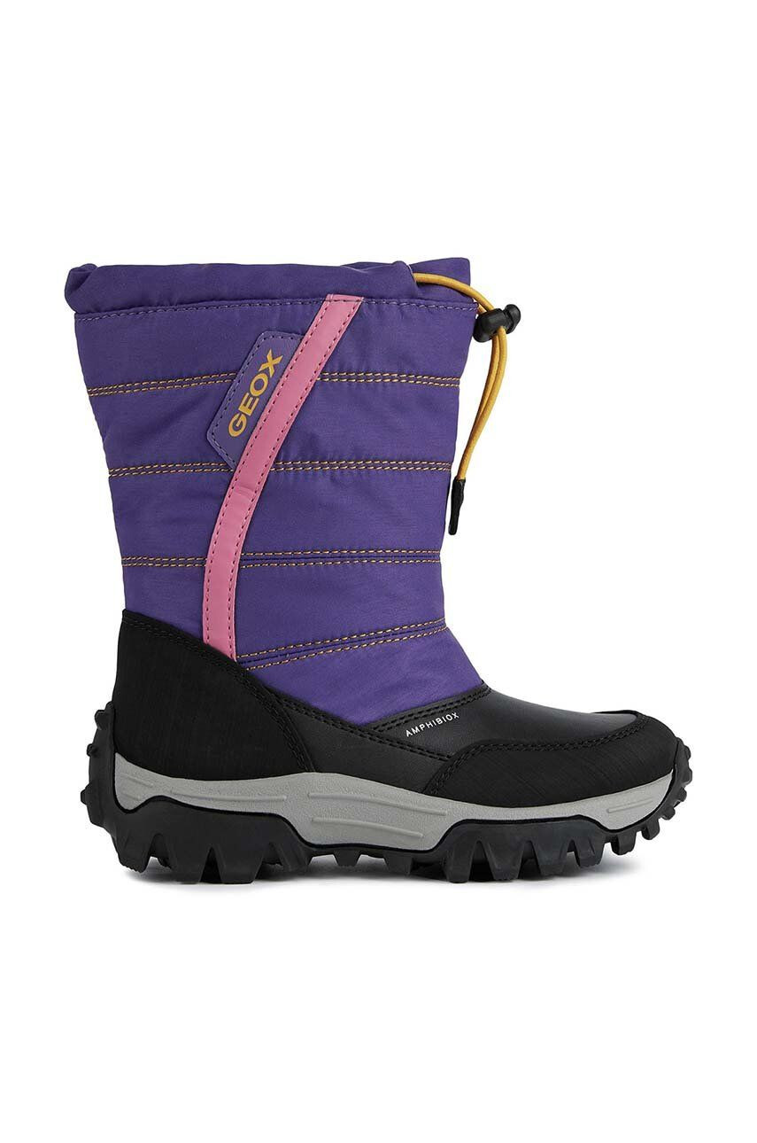 Geox cizme de iarna copii culoarea violet - Pled.ro